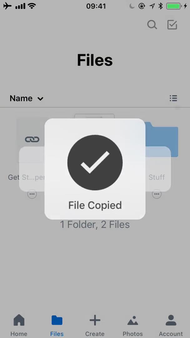 Moving files on Dropbox video thumbnail