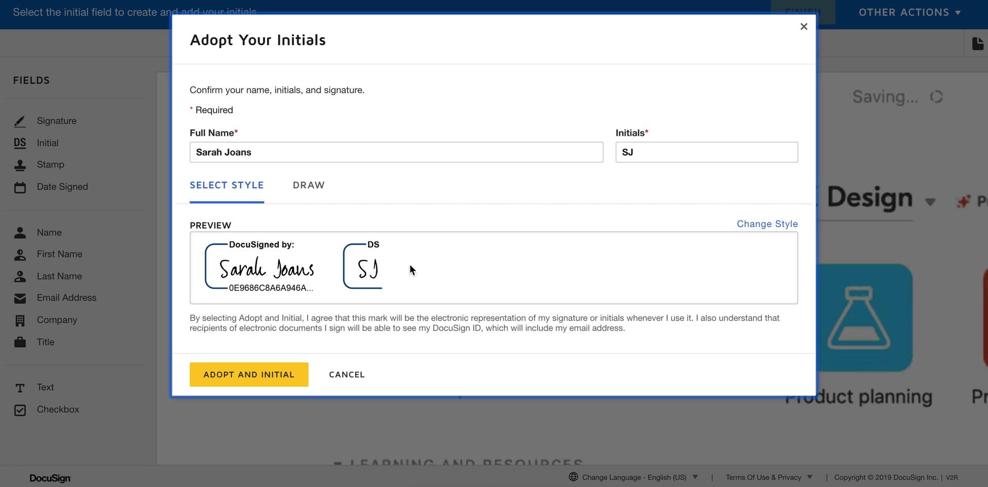 Onboarding on DocuSign video thumbnail