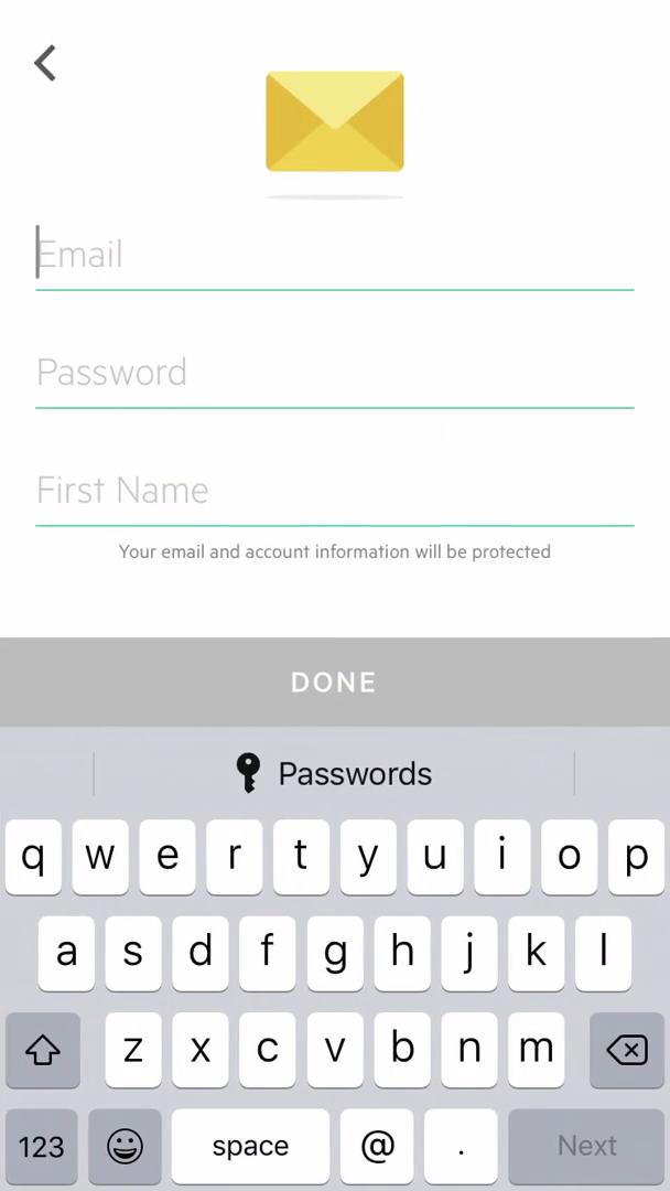 Onboarding screenshot