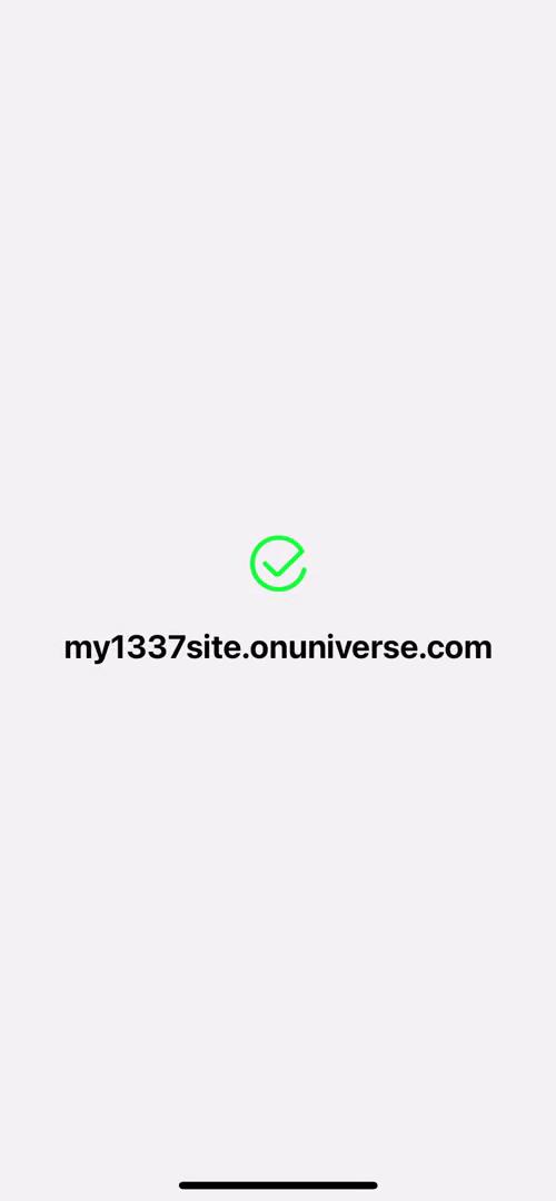 Creating a website on Universe video thumbnail