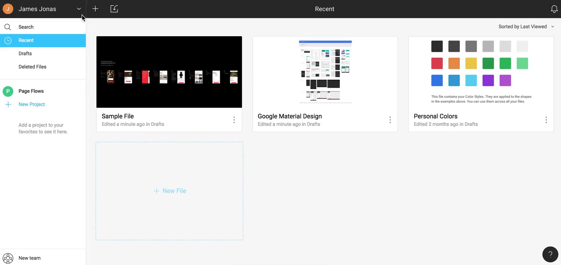 Screenshot of during Deleting your account on Figma user flow
