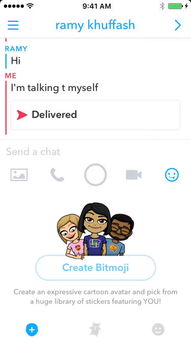 Chat on Snapchat video thumbnail