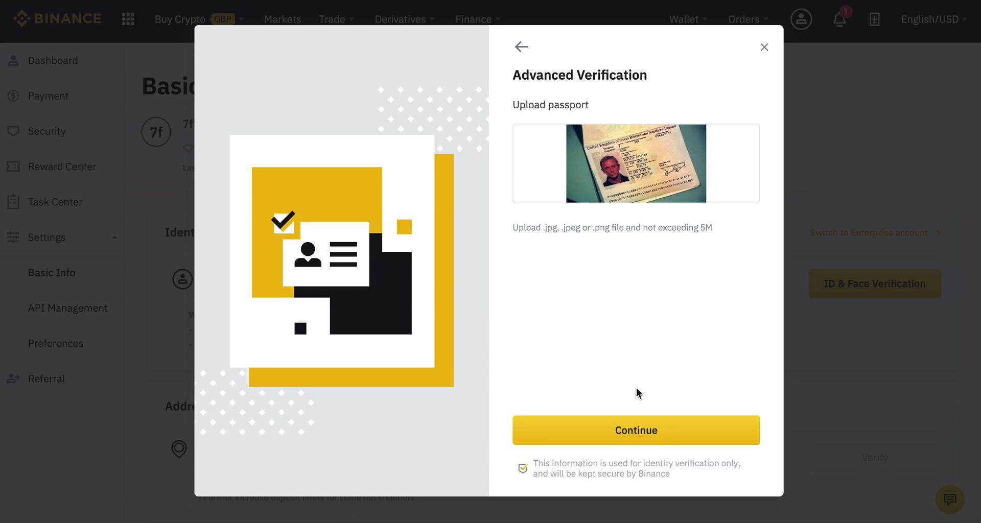 Identity verification on Binance video thumbnail