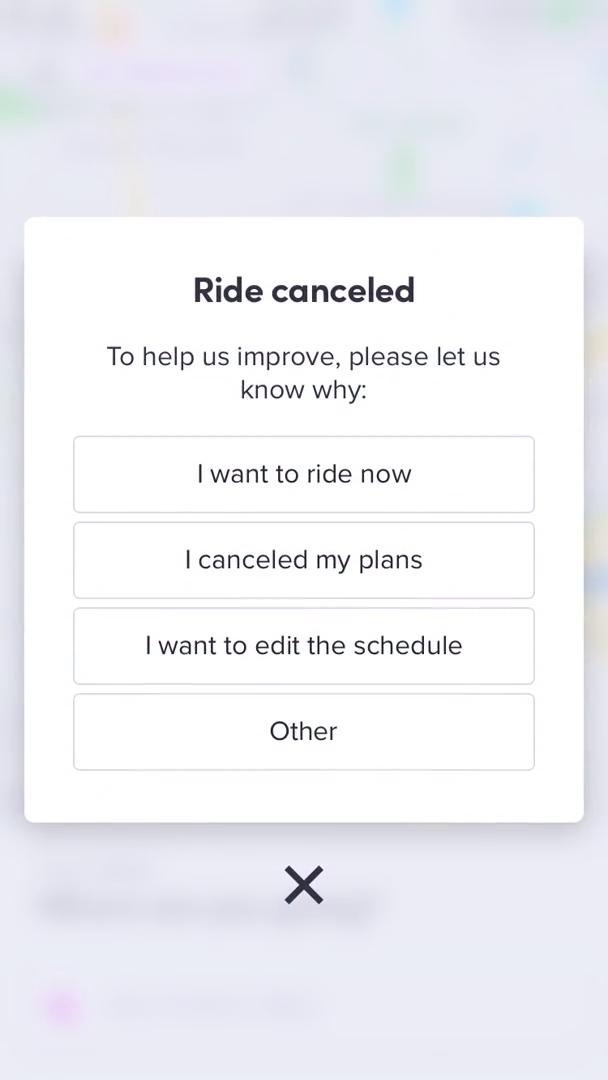 Cancelling an order on Lyft video thumbnail