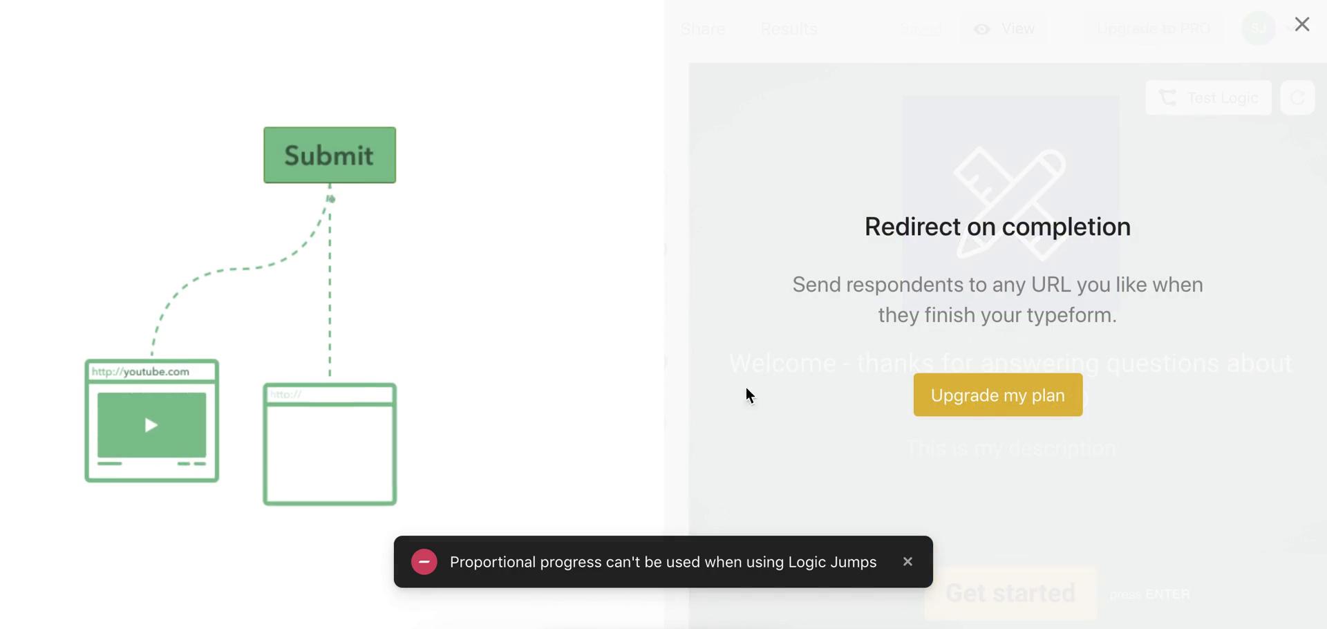 Creating a form screenshot