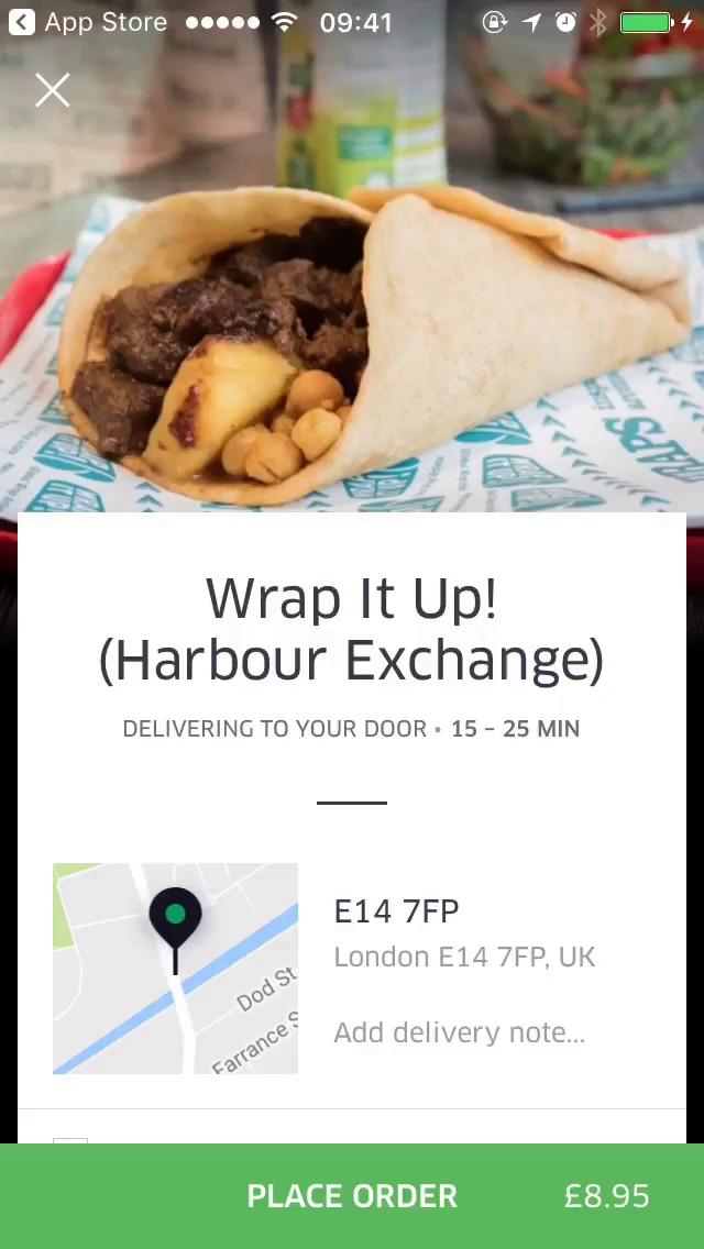 Cancelling an order on Uber Eats video thumbnail