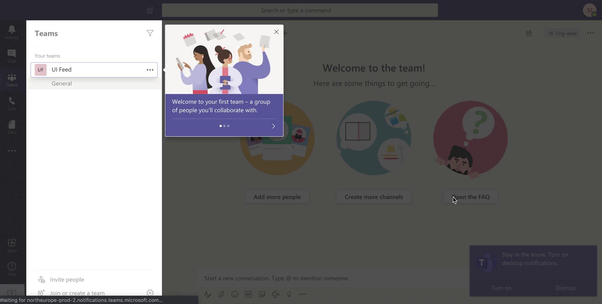 Onboarding screenshot