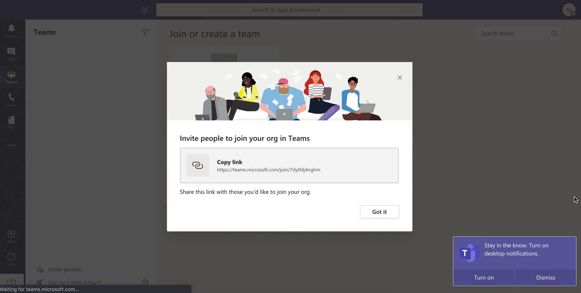 Onboarding screenshot