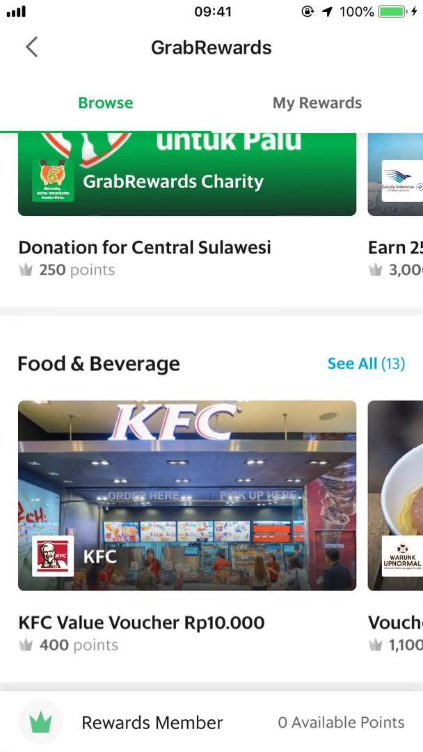 General browsing on Grab video thumbnail