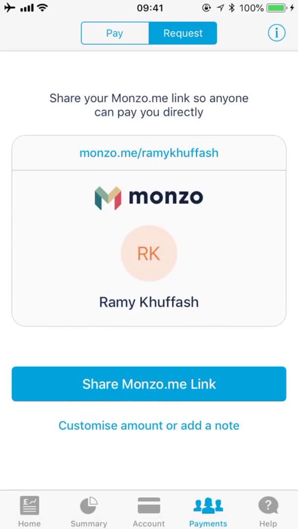 Requesting payment on Monzo video thumbnail