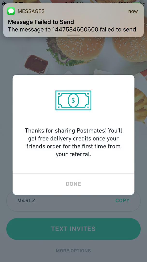 Inviting people on Postmates video thumbnail