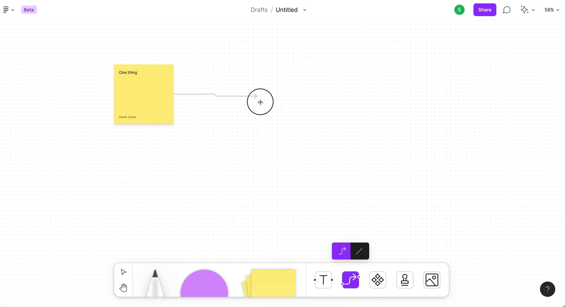 Creating a flowchart screenshot