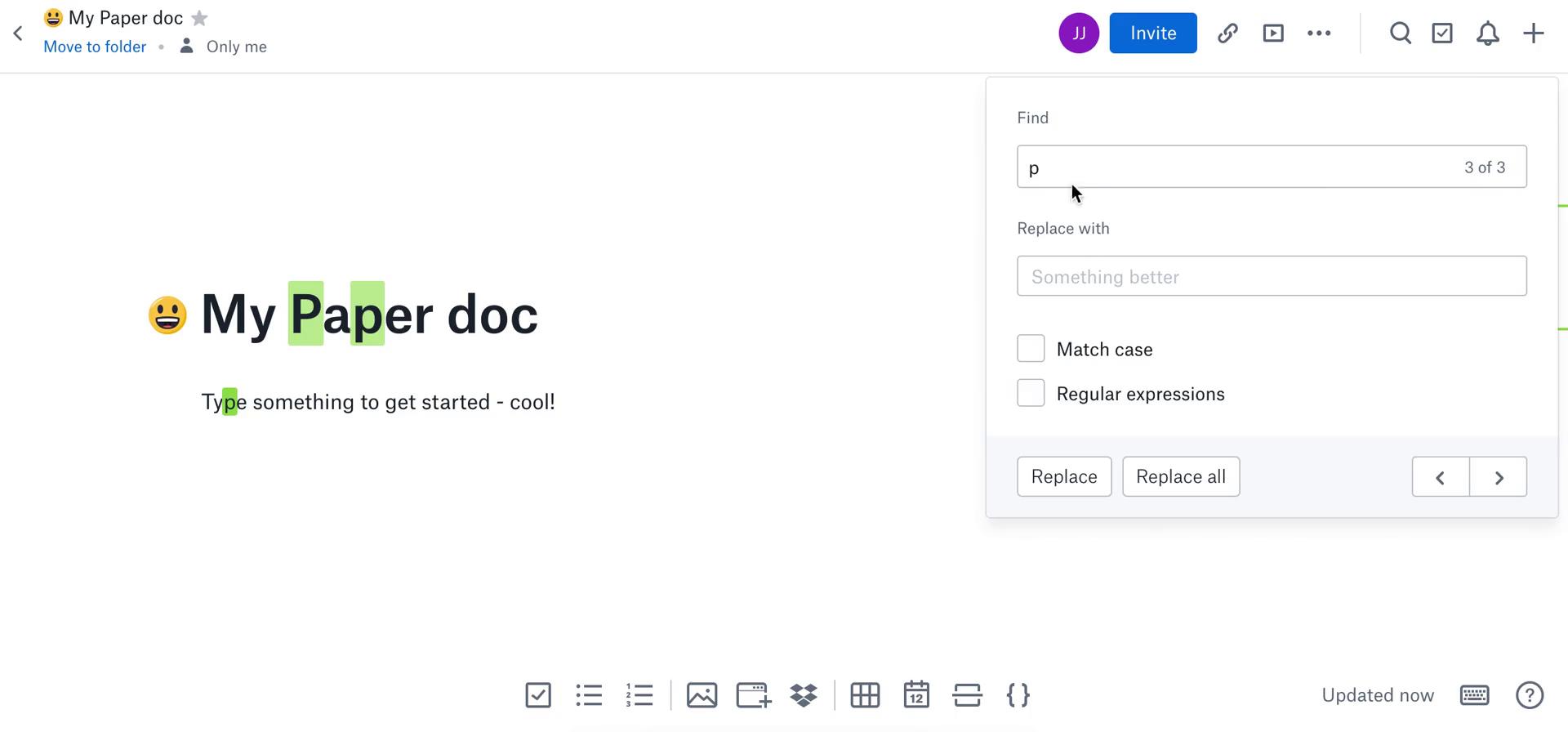 Searching on Dropbox Paper video thumbnail