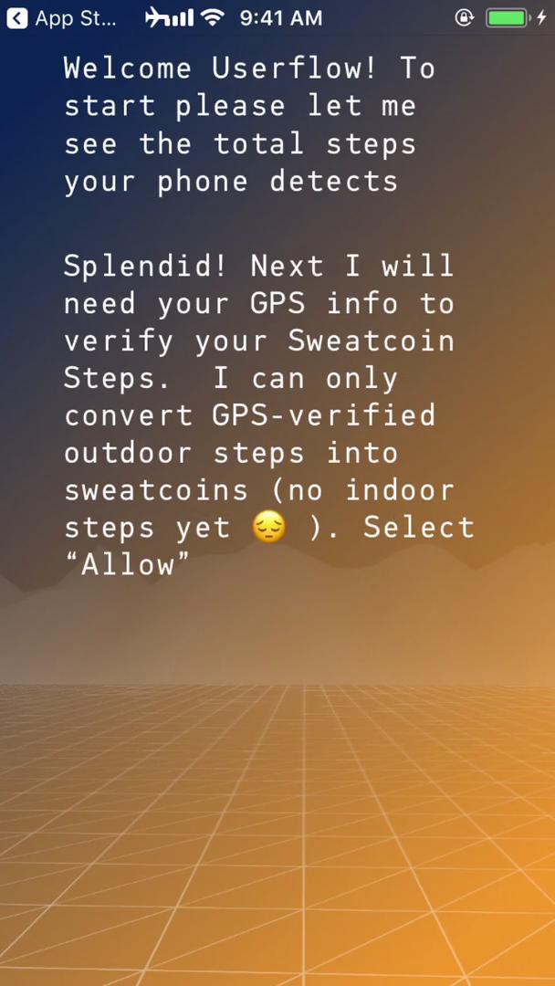 Onboarding on Sweatcoin video thumbnail