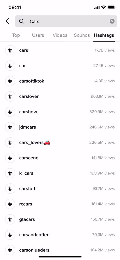 Searching on TikTok video thumbnail