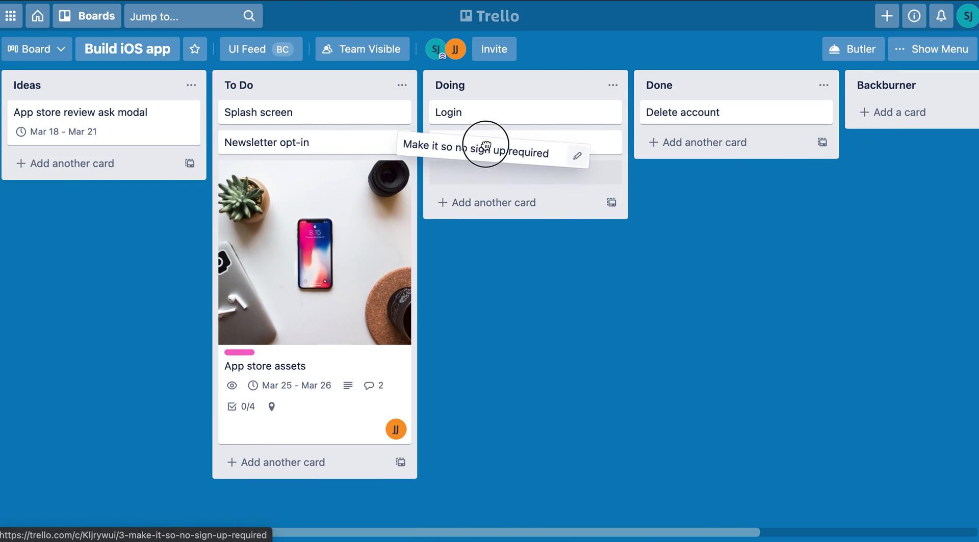 Tasks on Trello video thumbnail