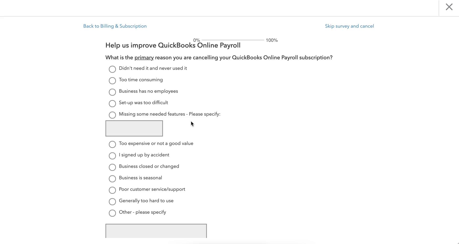 Cancelling your subscription on QuickBooks video thumbnail