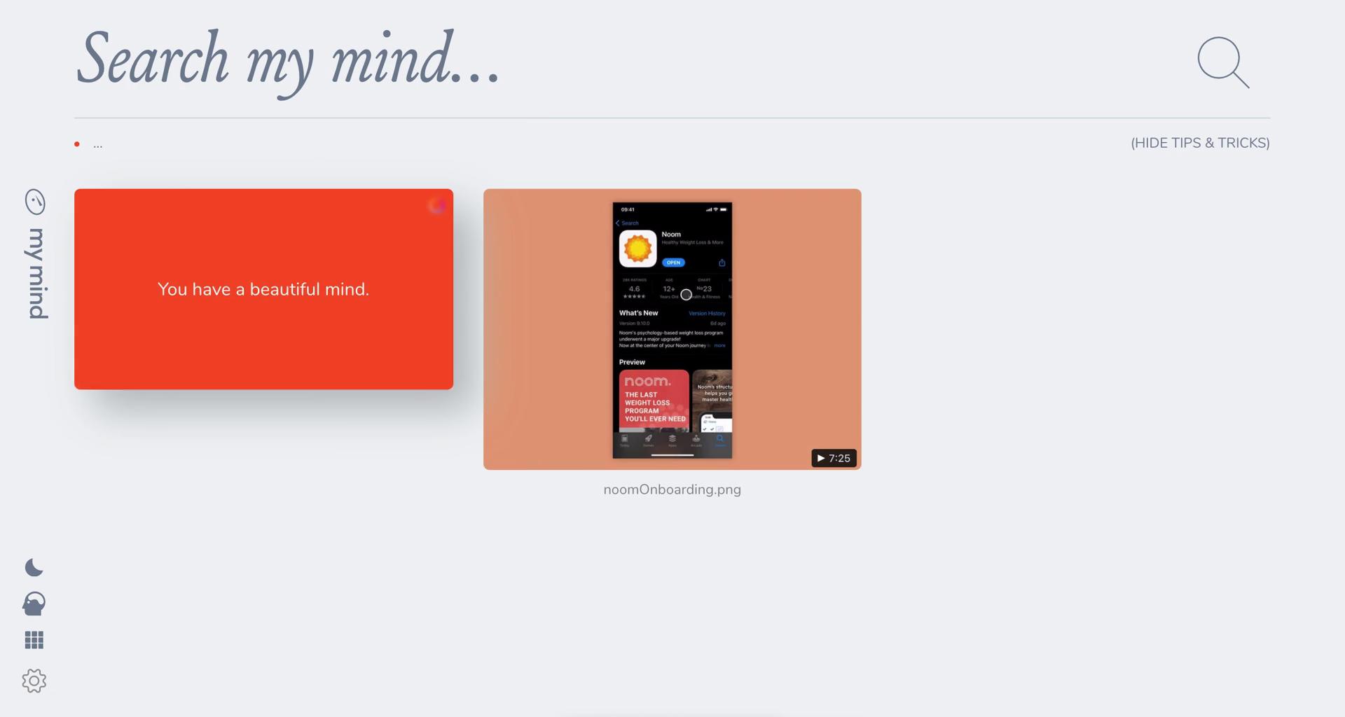 Onboarding on Mymind video thumbnail