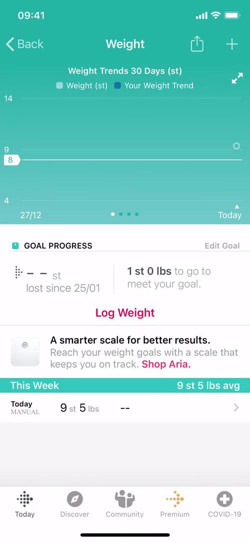 Setting goals on Fitbit video thumbnail