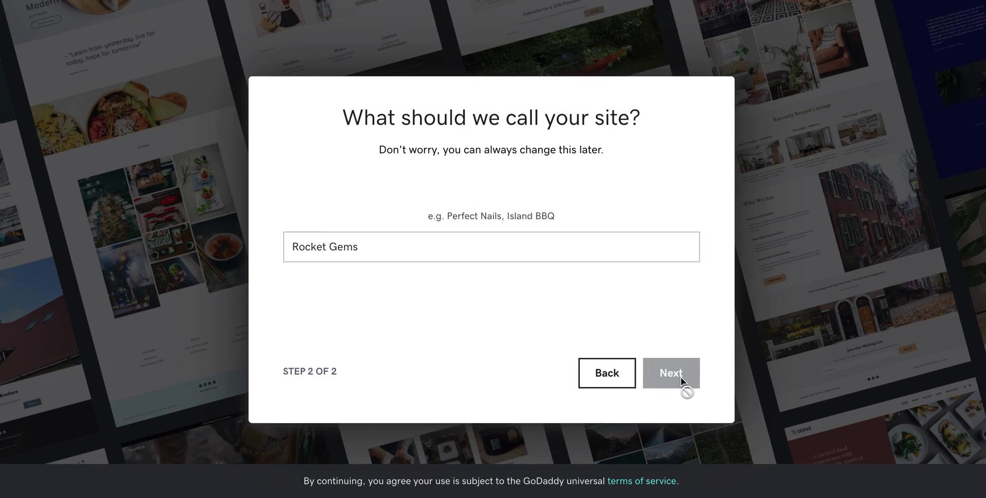 Creating a website screenshot