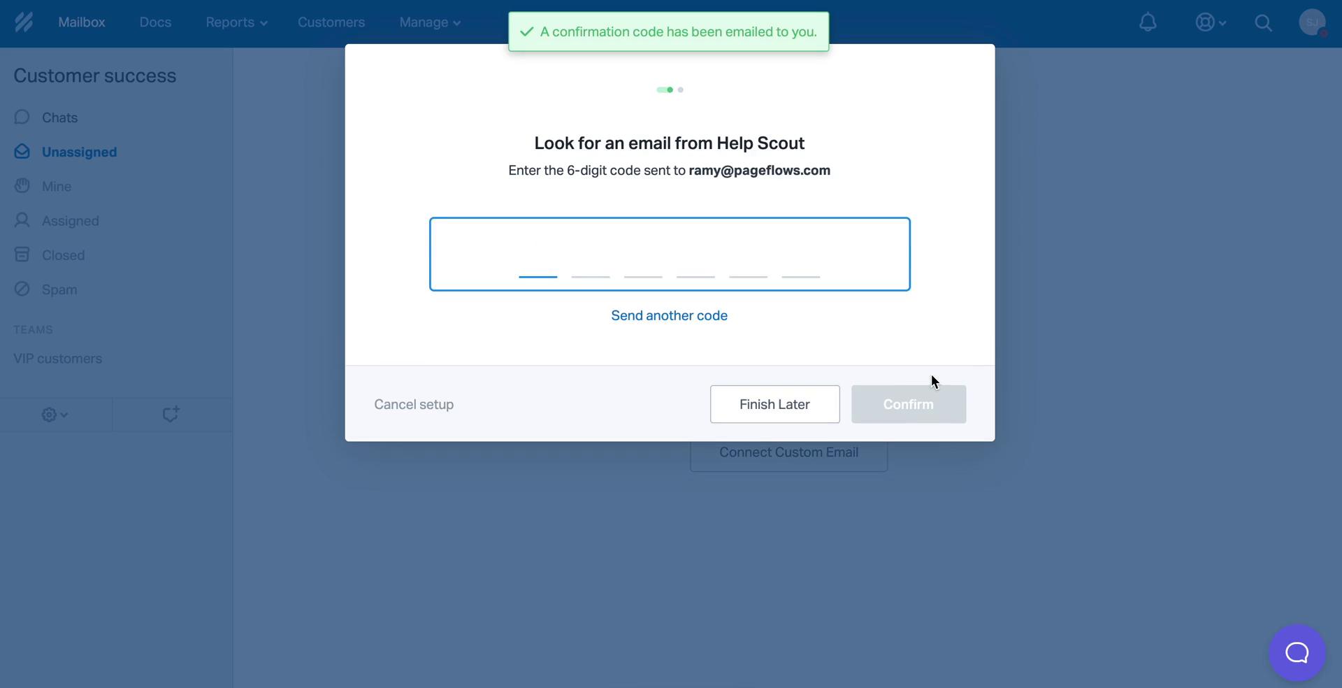 Onboarding screenshot