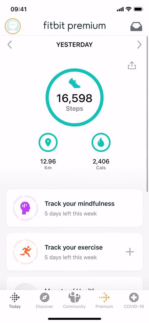 Setting goals on Fitbit video thumbnail