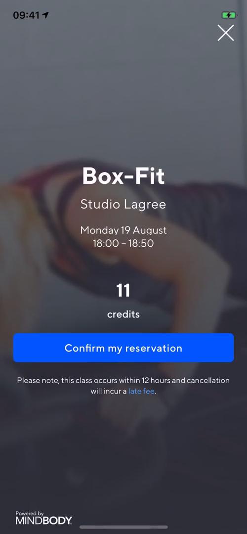 Booking a class on ClassPass video thumbnail