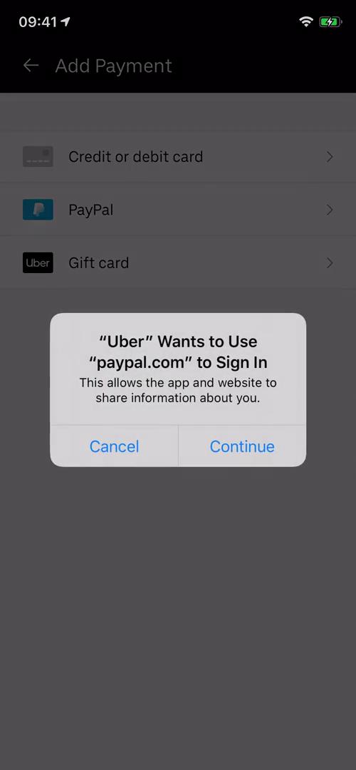 Updating payment settings on Uber video thumbnail