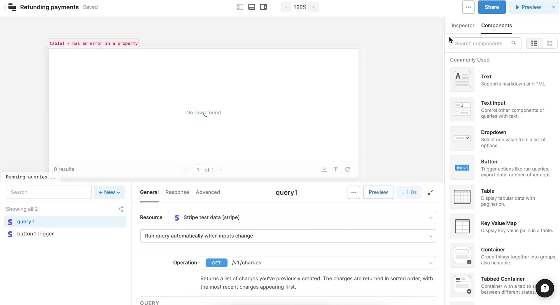 Screenshot of Editor on Version history on Retool user flow