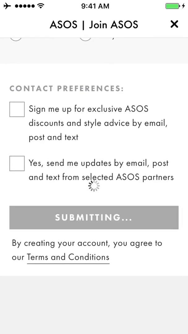 Signing up on ASOS video thumbnail