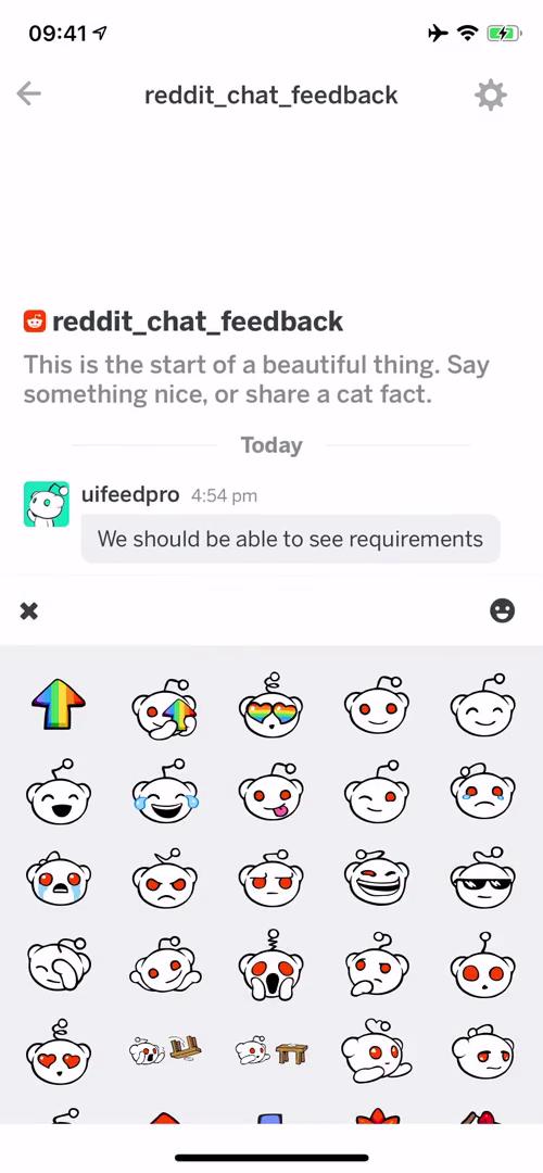 Chat screenshot