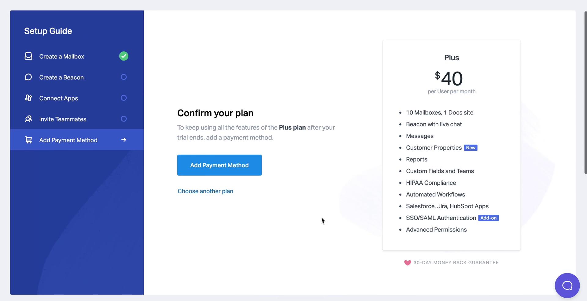 Onboarding screenshot