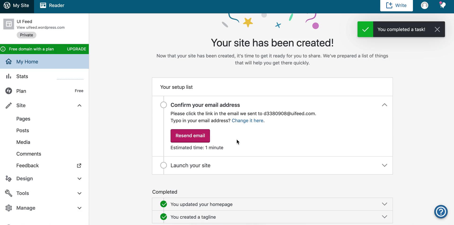 Onboarding screenshot