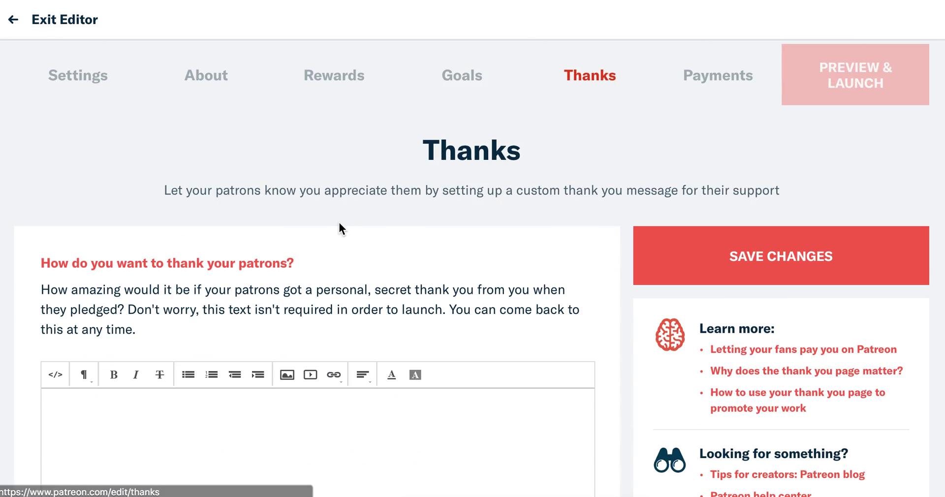 Onboarding screenshot