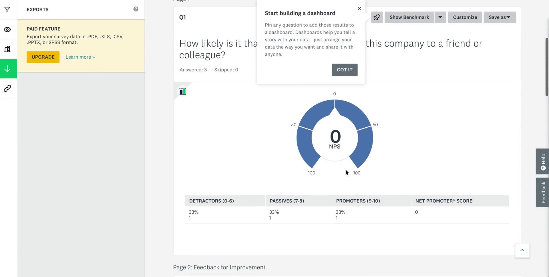 Analytics/Stats on SurveyMonkey video thumbnail