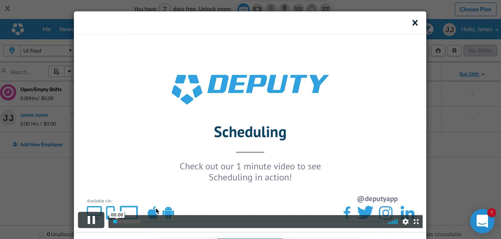 Onboarding on Deputy video thumbnail