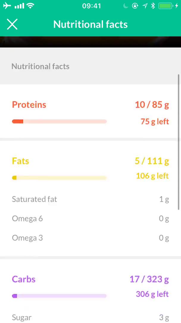 Tracking activity on Foodvisor video thumbnail