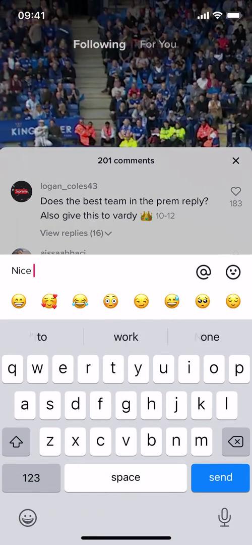 Commenting screenshot