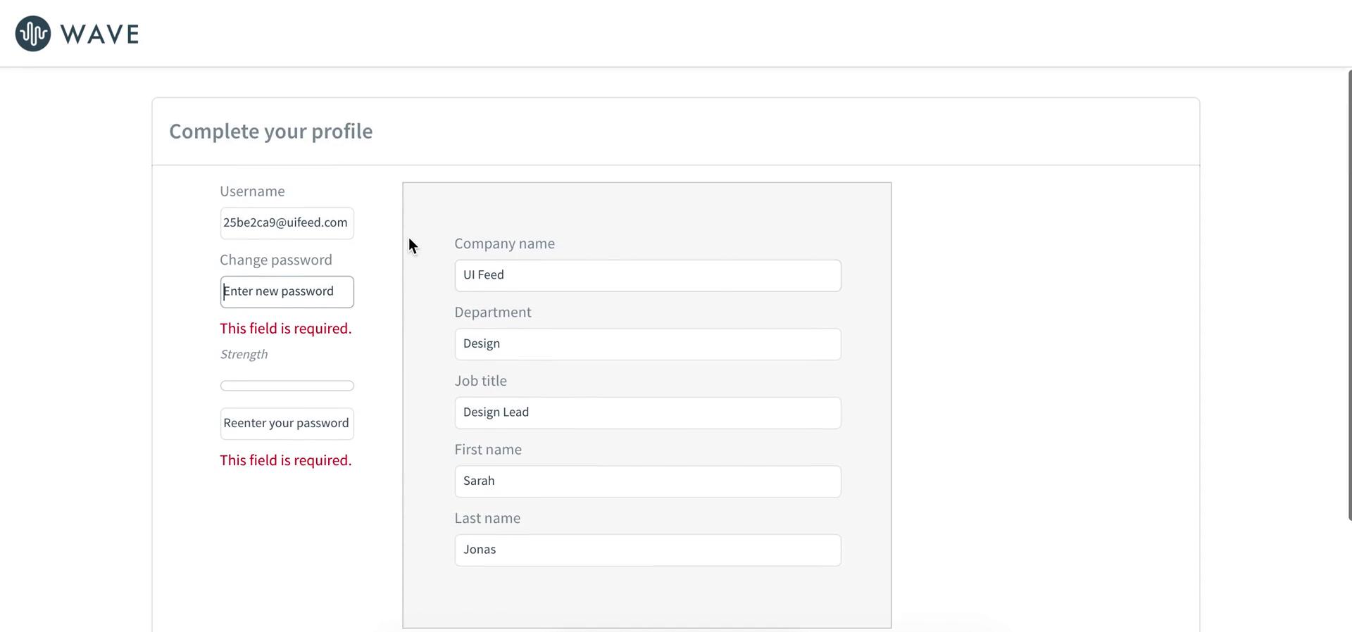 Onboarding screenshot