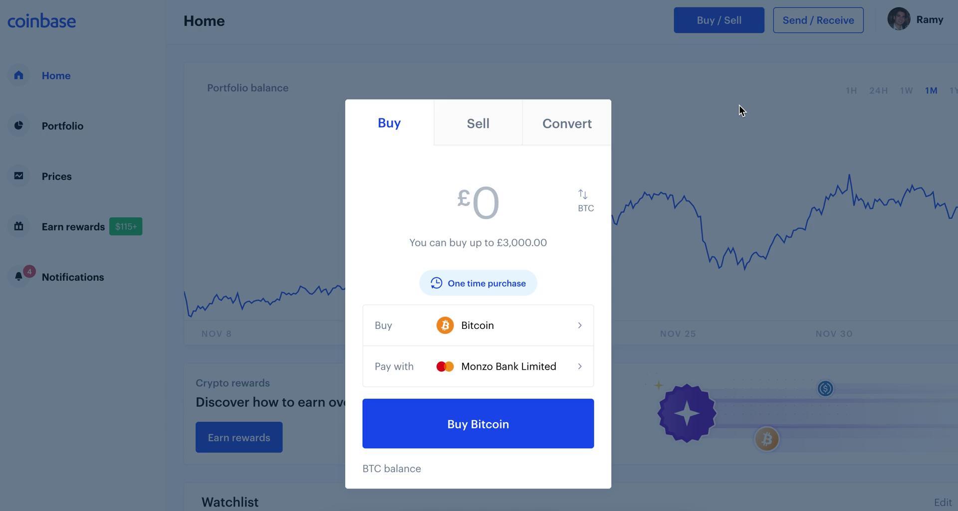 crypto popularity on coinbase