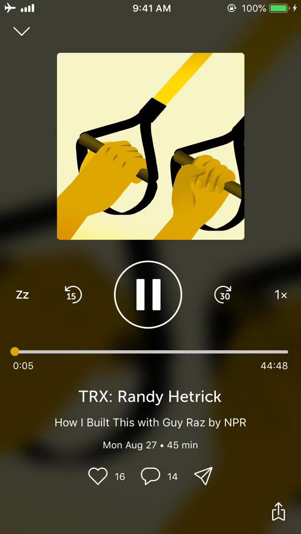 Listening screenshot