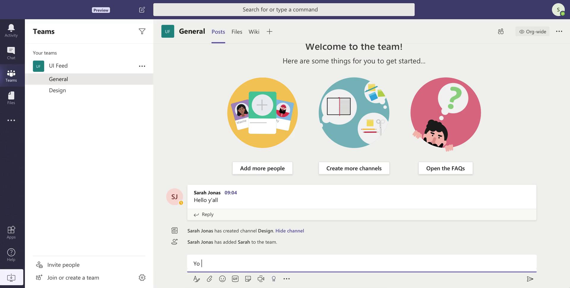 Accepting an invite on Microsoft Teams video thumbnail