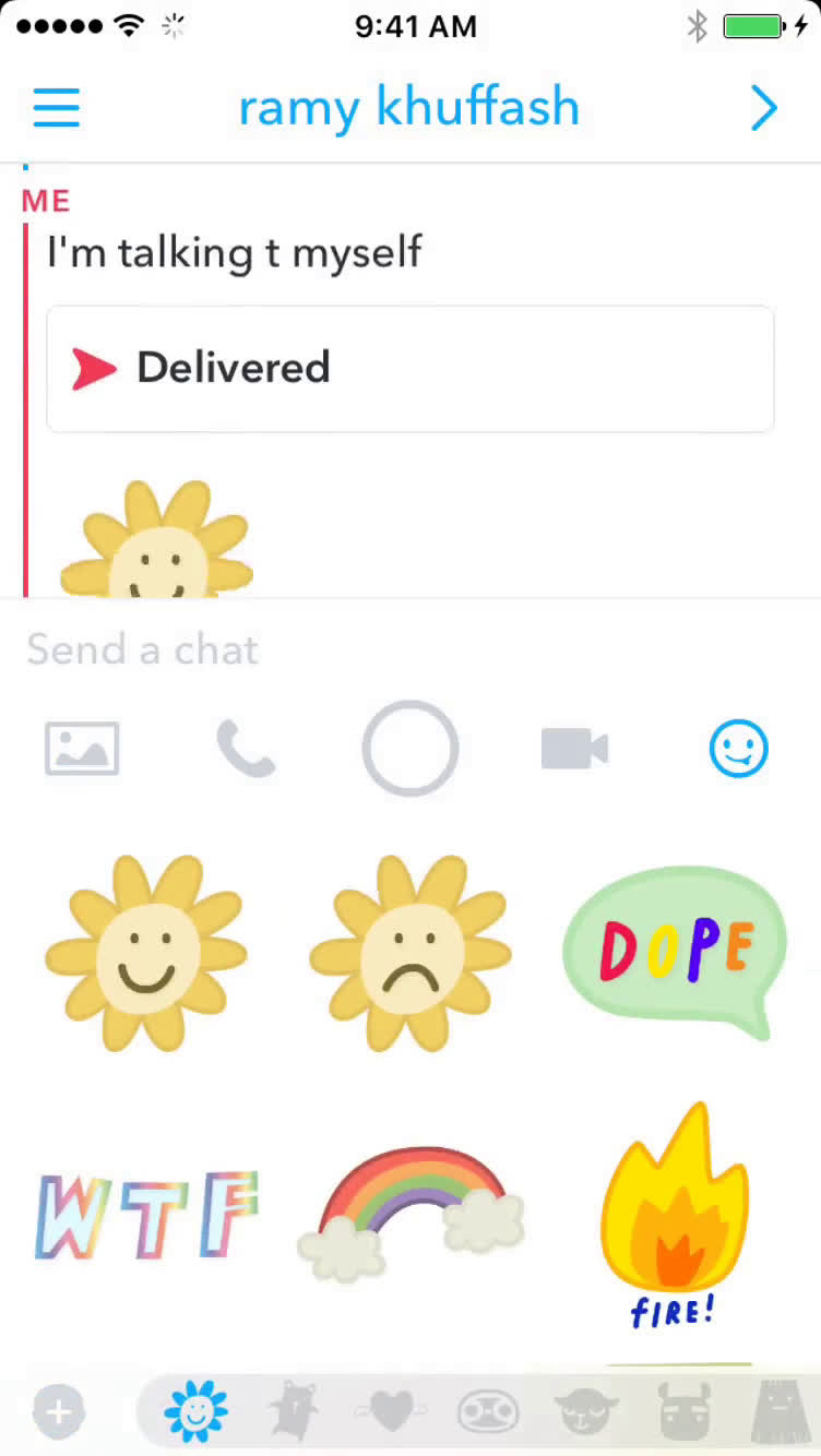 Chat on Snapchat video thumbnail