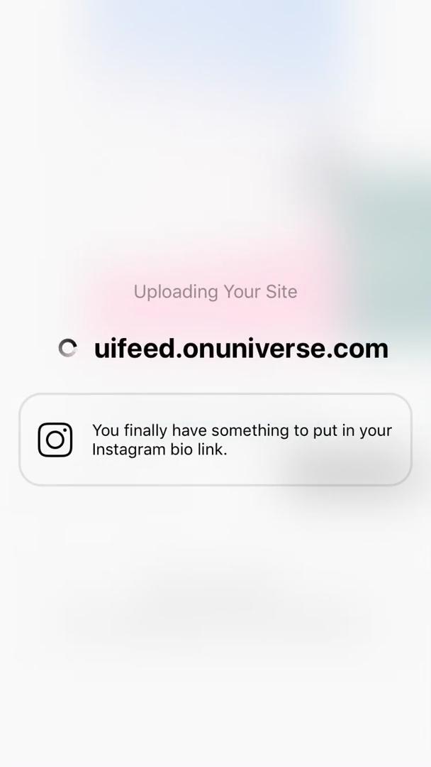 Universe loading screenshot