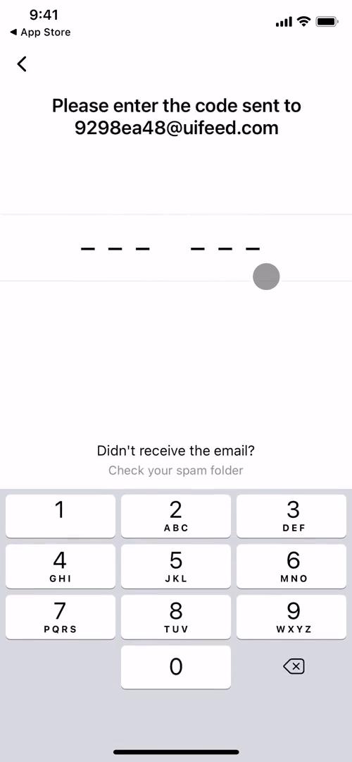 Craft verify email screenshot