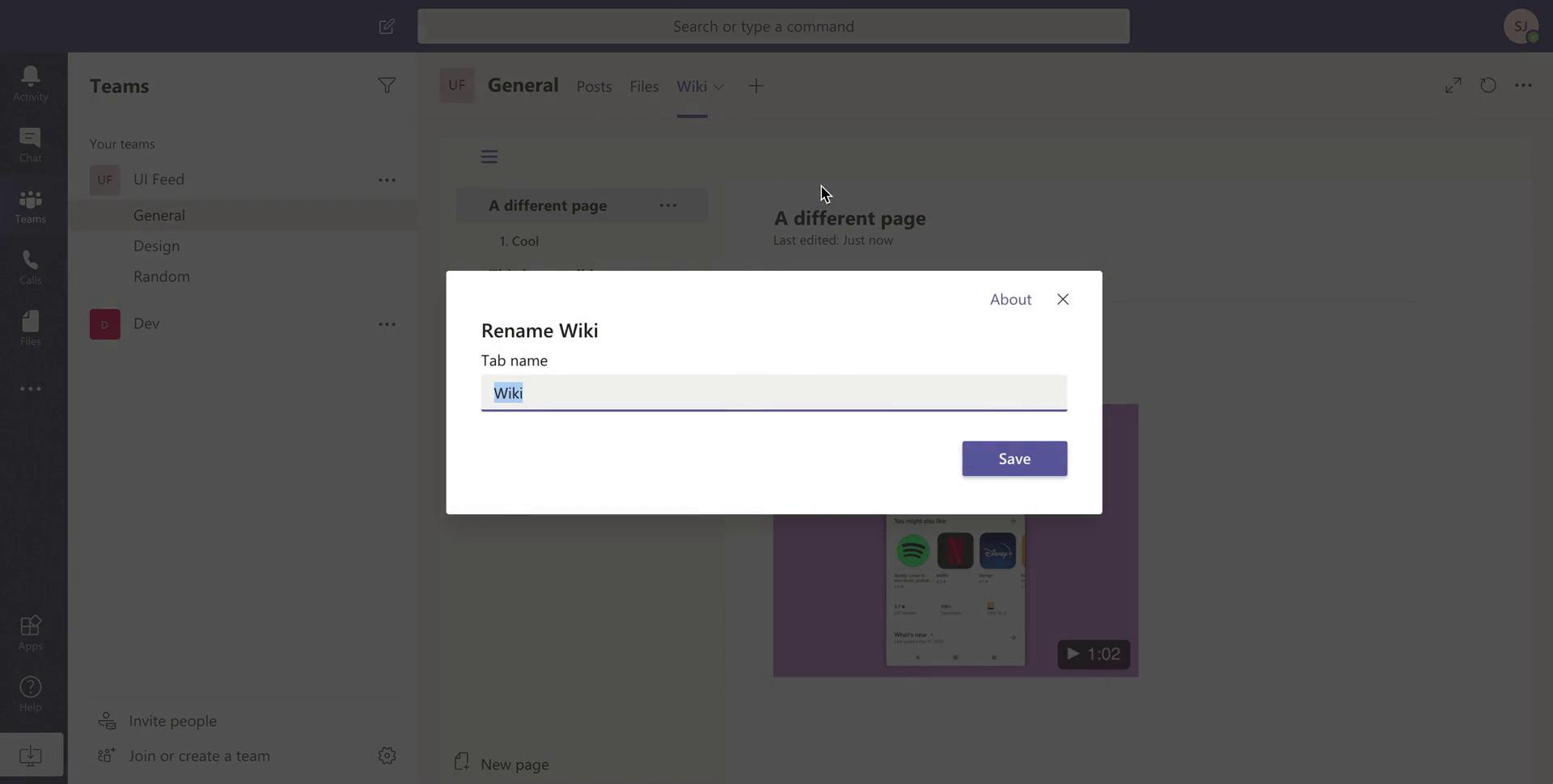 Creating a document on Microsoft Teams video thumbnail