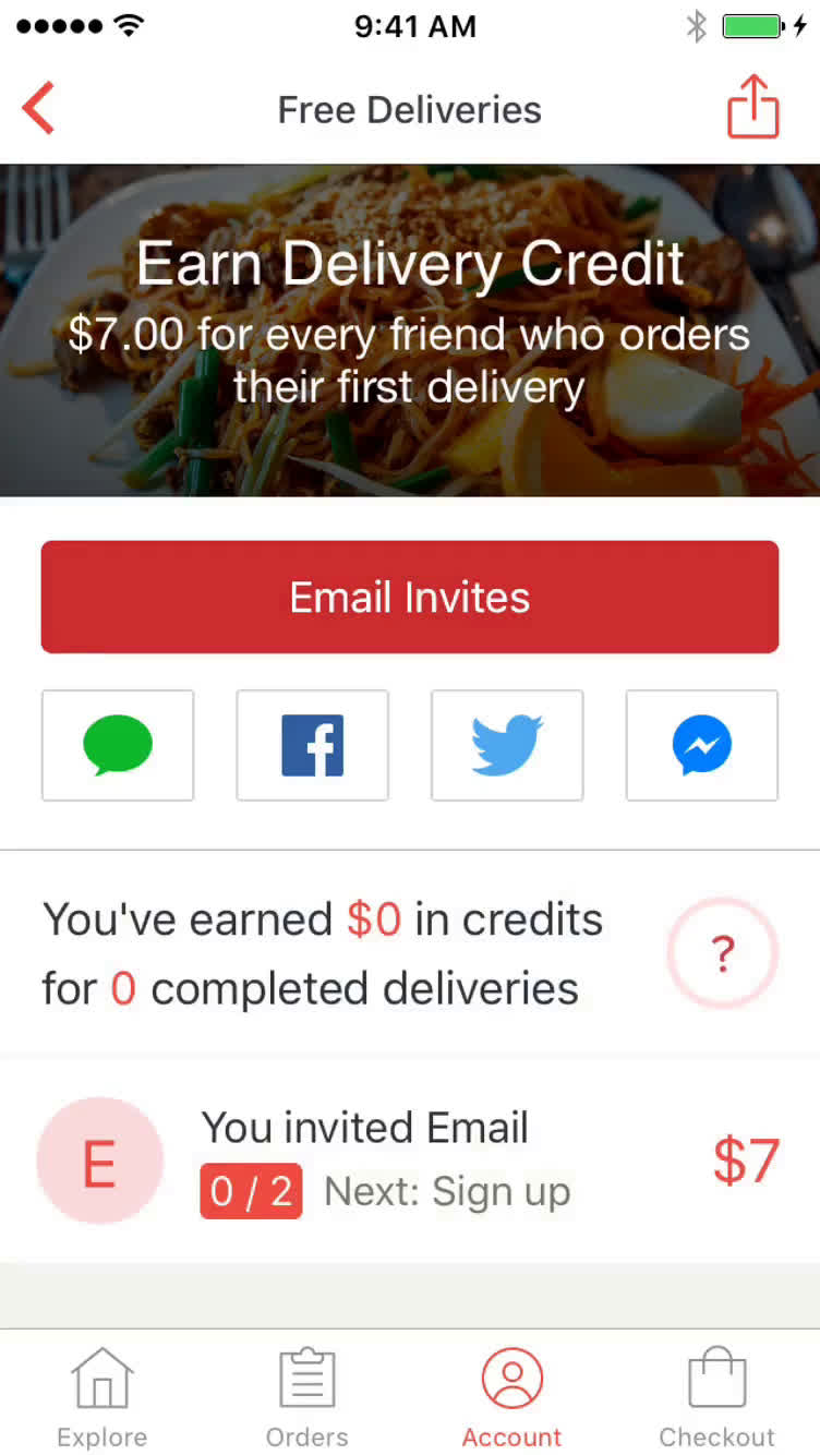 Inviting people on DoorDash video thumbnail