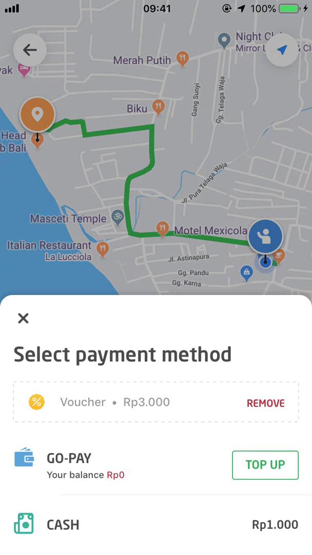 Booking transport on Go-Jek video thumbnail