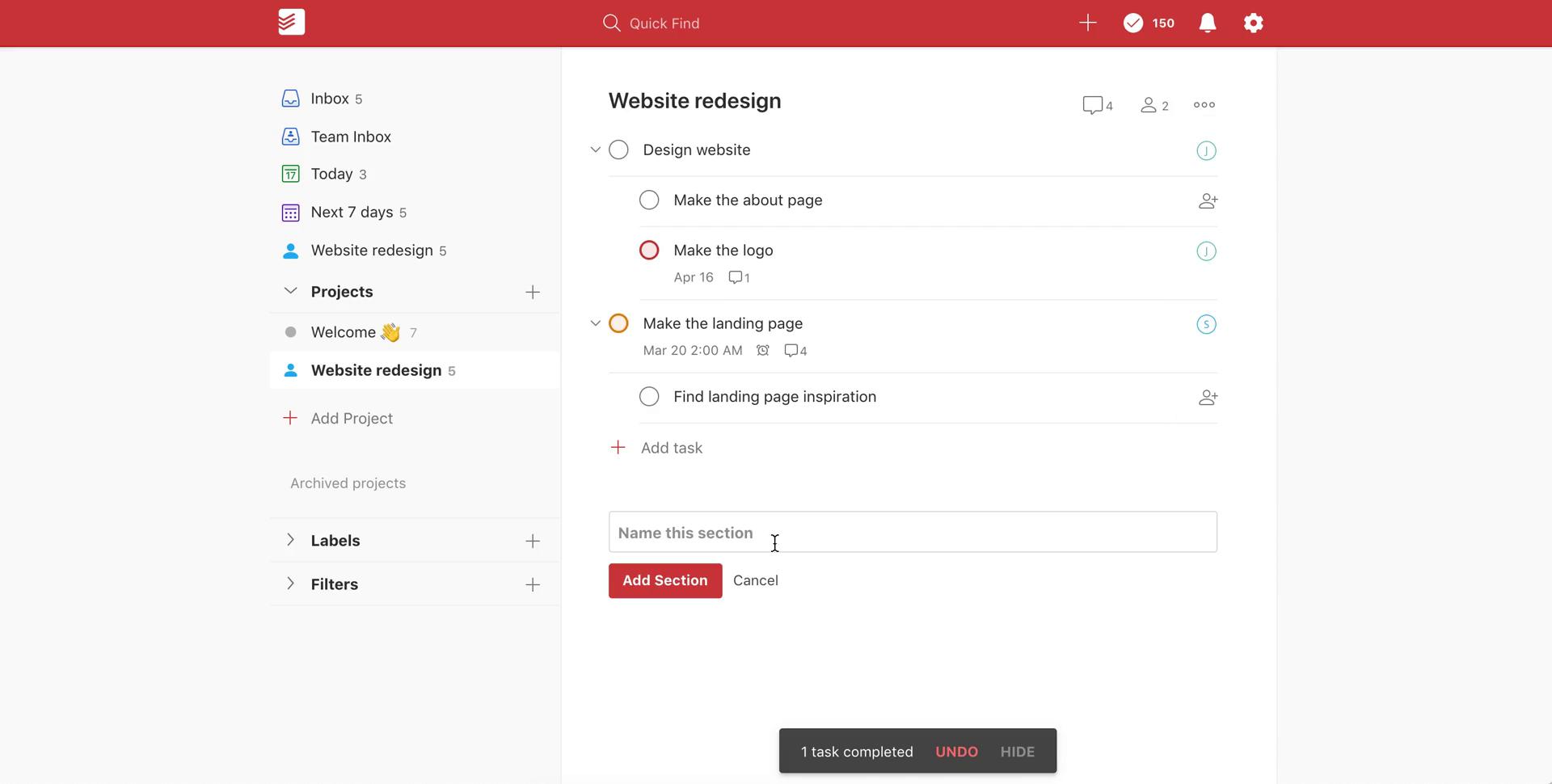 Tasks on Todoist video thumbnail