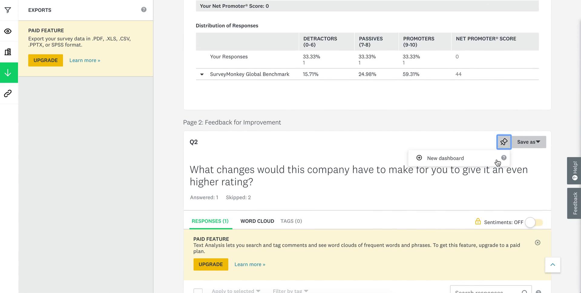 Analytics/Stats on SurveyMonkey video thumbnail